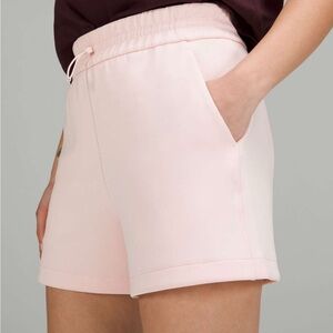 Lululemon Softstreme High-Rise Short 4" in the color Strawberry Milkshake